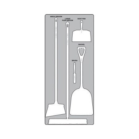 Accuform DRY ZONE STOREBOARDS PSB110GTWT PSB110GTWT